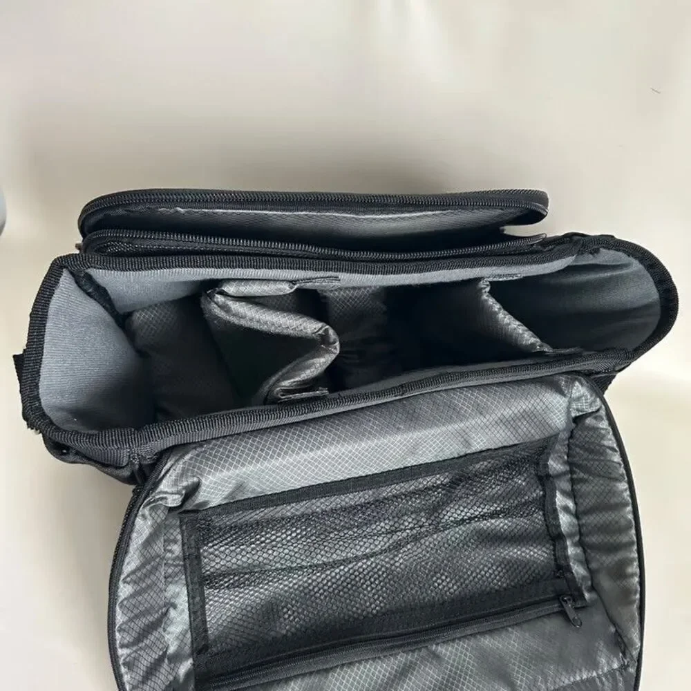 Nikon DSLR Camera Bag Shoulder Messenger Case Padded Black for SLR Lenses Nylon